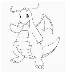 If you do not want to print the picture out, you can also try to teach your kids about drawing the pokemon coloring pages directly from the computer. Easy Dragon Type Pokemon Drawing Pokemon Drawing Easy