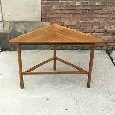 Read more brick triangular table lift up : Tables Mid Century Side Table Vatican
