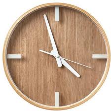 Scandi Timber Clock Target Australia