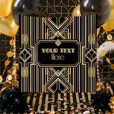 decorpersonalized great gatsby party