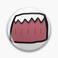 Anime Yell Mouth Pin for Sale by Nyamelon | Redbubble