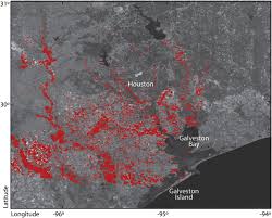 Flood plain map and tool. Land Subsidence In Houston Correlated With Flooding From Hurricane Harvey Sciencedirect
