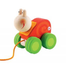 pull along snail toddler toy