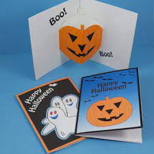 Free shipping on orders $79+! Make A Halloween Pop Up Card Halloween Crafts Aunt Annie S Crafts