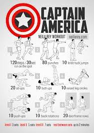 some superhero inspired workouts