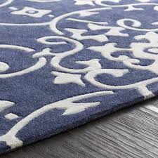 navy indoor trellis runner rug at lowes