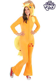 my little pony applejack women s costume womens orange brown yellow s fun costumes