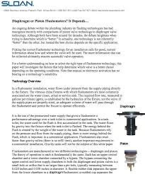 White Paper Discusses Benefits Of Diaphragm And Piston