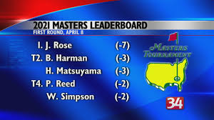Find who is in the lead, strokes, hole position for the masters golf tournament at augusta national in augusta ga. Uaelvaj2qhh1nm