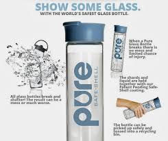 Pure Glass Water Bottle Giveaway