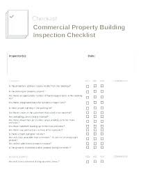 Printable Home Inspection Checklists Word A Template Lab New