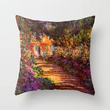 Claude Monet 1902 Throw Pillow By