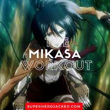 mikasa ackerman workout routine train