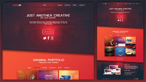 design a creative portfolio web design