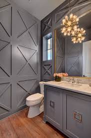 They're so small and easy to overlook. Refined And Refreshing Trendy Powder Rooms In Gray And Turquoise