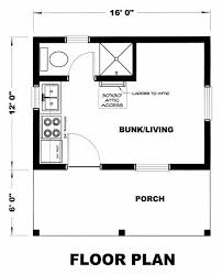 Cabin Plan Tiny House Floor Plans