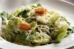 Does Caesar salad contain egg?