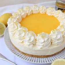 lemon curd cheesecake no bake the