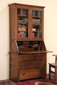 Oak 1900 Antique Secretary Desk