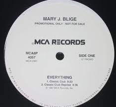 mary j blige everything 1997 vinyl