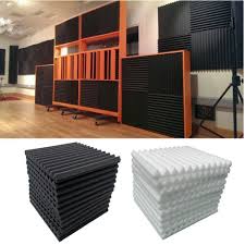 12pcs Acoustic Wall Panel Tiles Studio