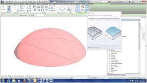 Dome Roof Using Revit