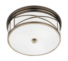 Brigham Frosted Glass Flush Mount