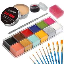 body paint sfx makeup kit face oil