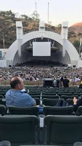 Hollywood Bowl Section H Row 15 Seat 108