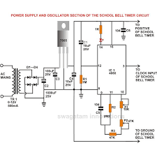 24 Hour Timer Circuit Automatic Changeover Switch Circuit Diagram Of