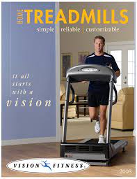 vision fitness t1450 brochure specs