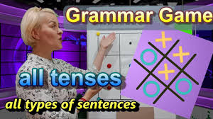 grammar game for teaching tenses