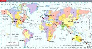 Latest Printable World Time Zone Map Remarkable Ideas Maps