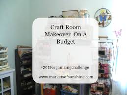 craft room makeover on a budget
