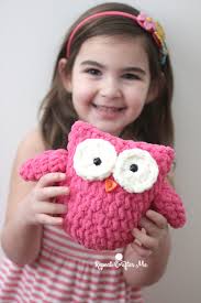 crochet plush owl repeat crafter me