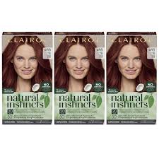 pack of 3 clairol natural instincts