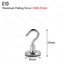 20 10 5pcs Strong Magnetic Hooks Wall