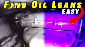 how to find engine oil leaks in your