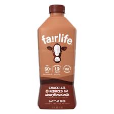 ultra filtered chocolate milk lactose
