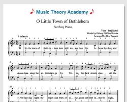 O Little Town of Bethlehem Christmas music