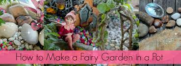 diy fairy garden pot fairy garden