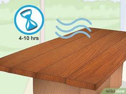 3 ways to waterproof wood wikihow
