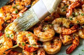 garlic grilled shrimp spend with pennies