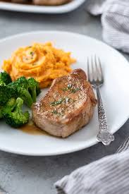 oven baked pork chops flavor the moments