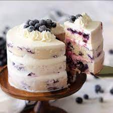 Blueberry Birthday Cake gambar png
