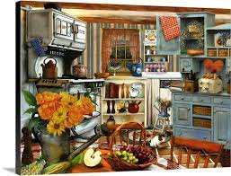 Grandma S Kitchen Wall Art Canvas