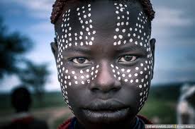 african culture face and body art