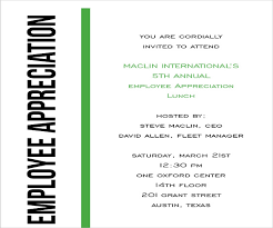 Employee Appreciation Invitation Template 37 Event Invitations In
