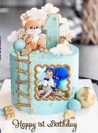 baby boy 1st birthday cake