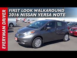 here s the 2016 nissan versa note on